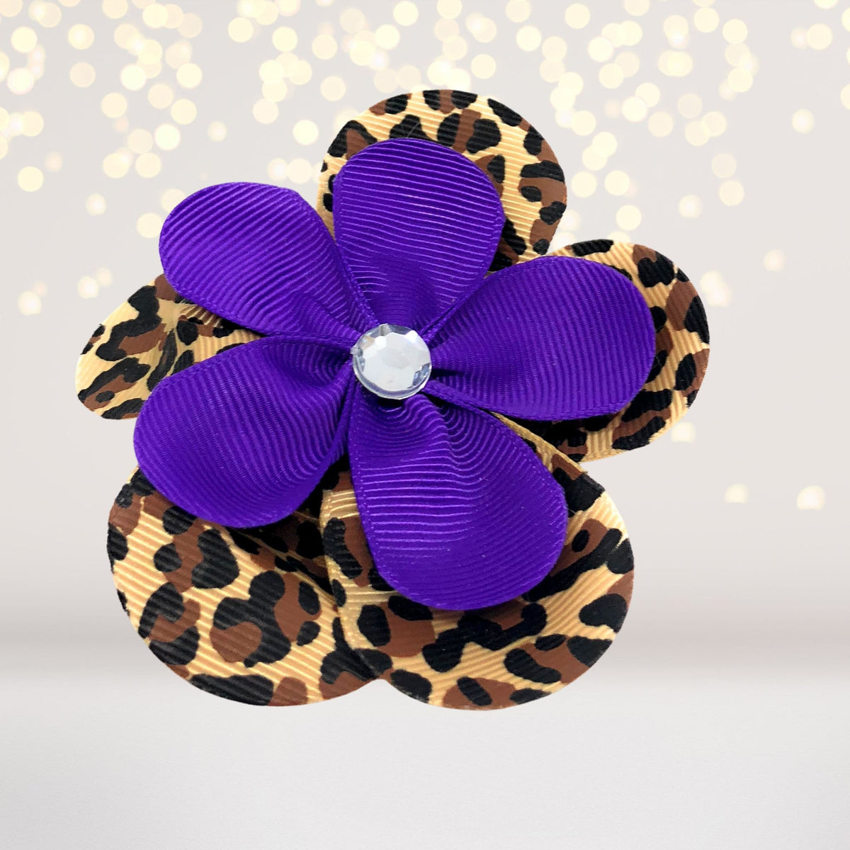 Hair Flower - Ribbon Hair Flowers, Hair Flower Clips For Girls