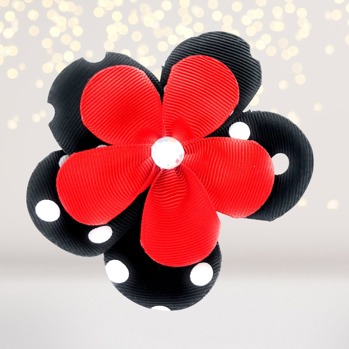 Hair Flower - Ribbon Hair Flowers, Hair Flower Clips For Girls