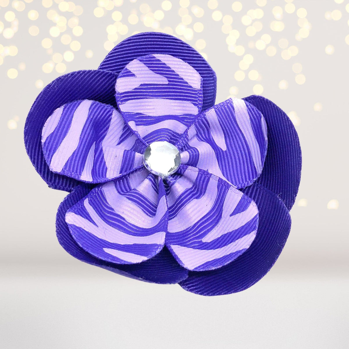 Hair Flower - Ribbon Hair Flowers, Hair Flower Clips For Girls