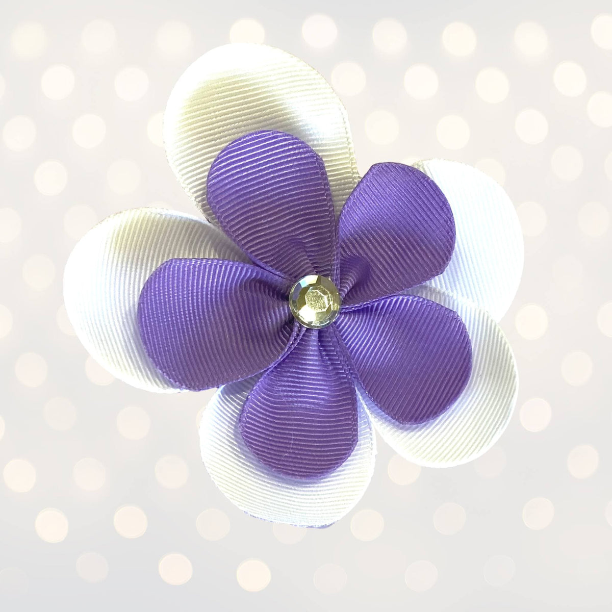 Hair Flower - Ribbon Hair Flowers, Hair Flower Clips For Girls