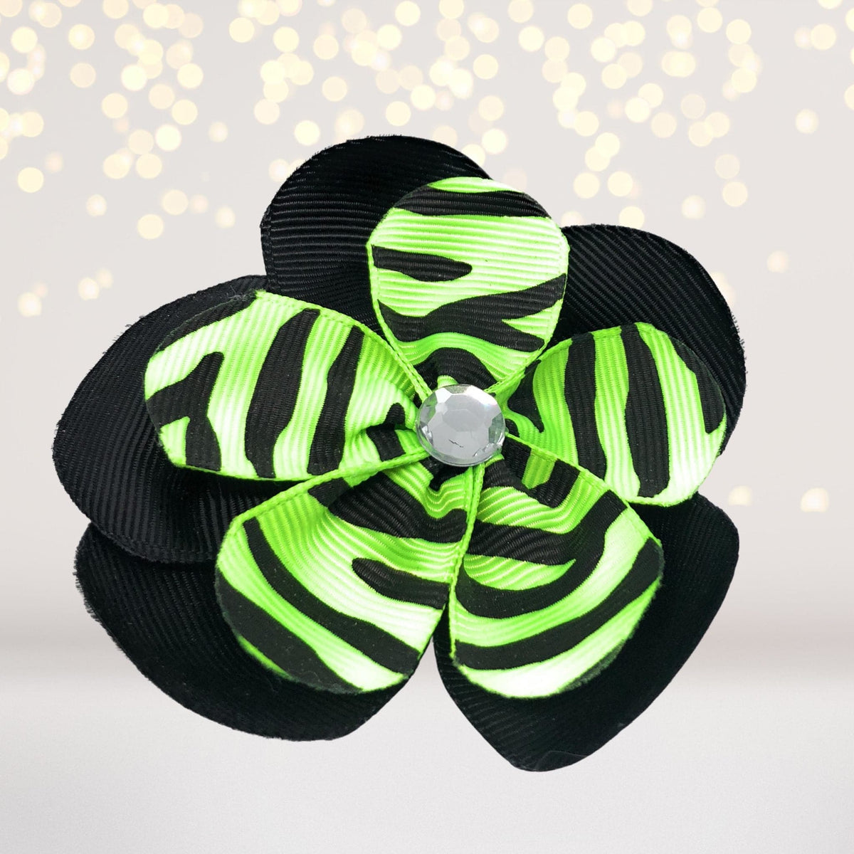 Hair Flower - Ribbon Hair Flowers, Hair Flower Clips For Girls