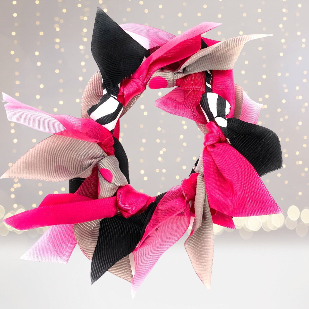 Hairband - Ribbon Ponys, Gymnastics Ribbon Pony, Bun Decoration Dangle Ribbon