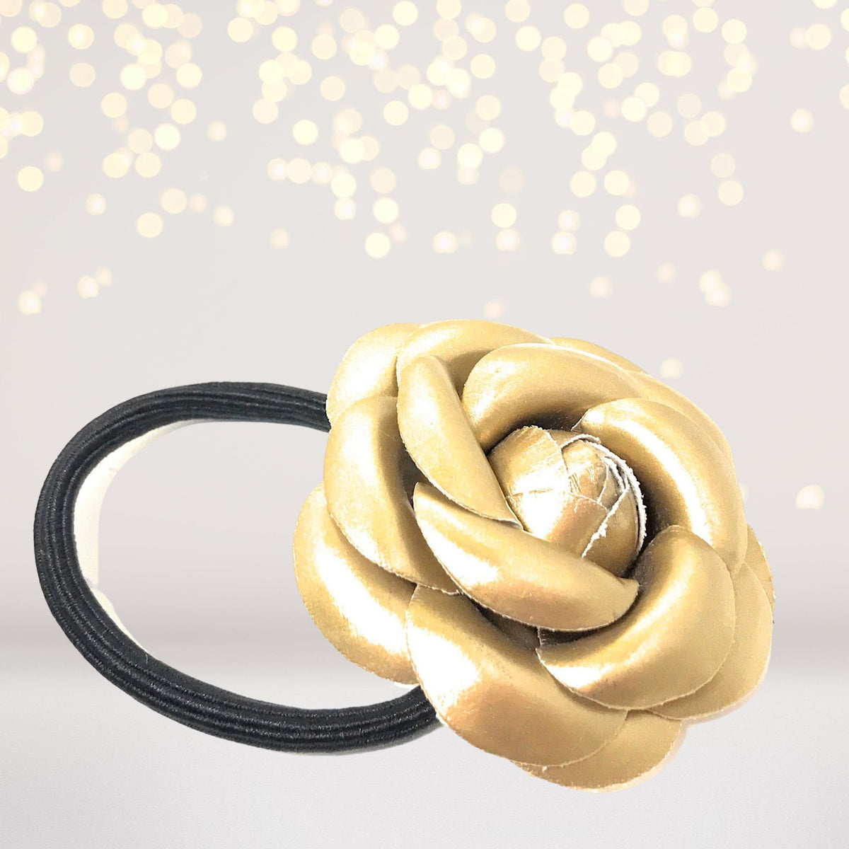 Hairband - Shiny Flower Hairband Pony Tail