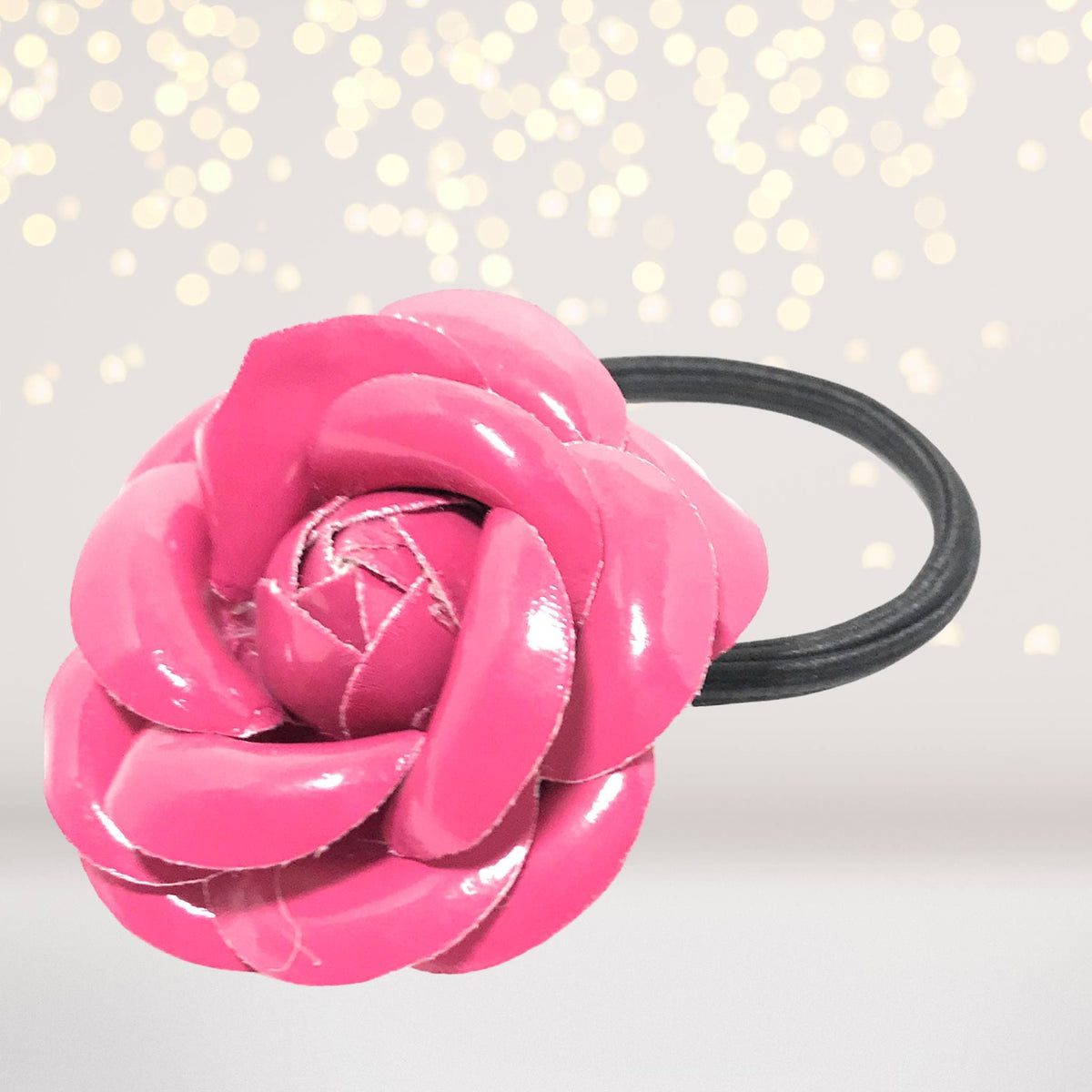 Hairband - Shiny Flower Hairband Pony Tail