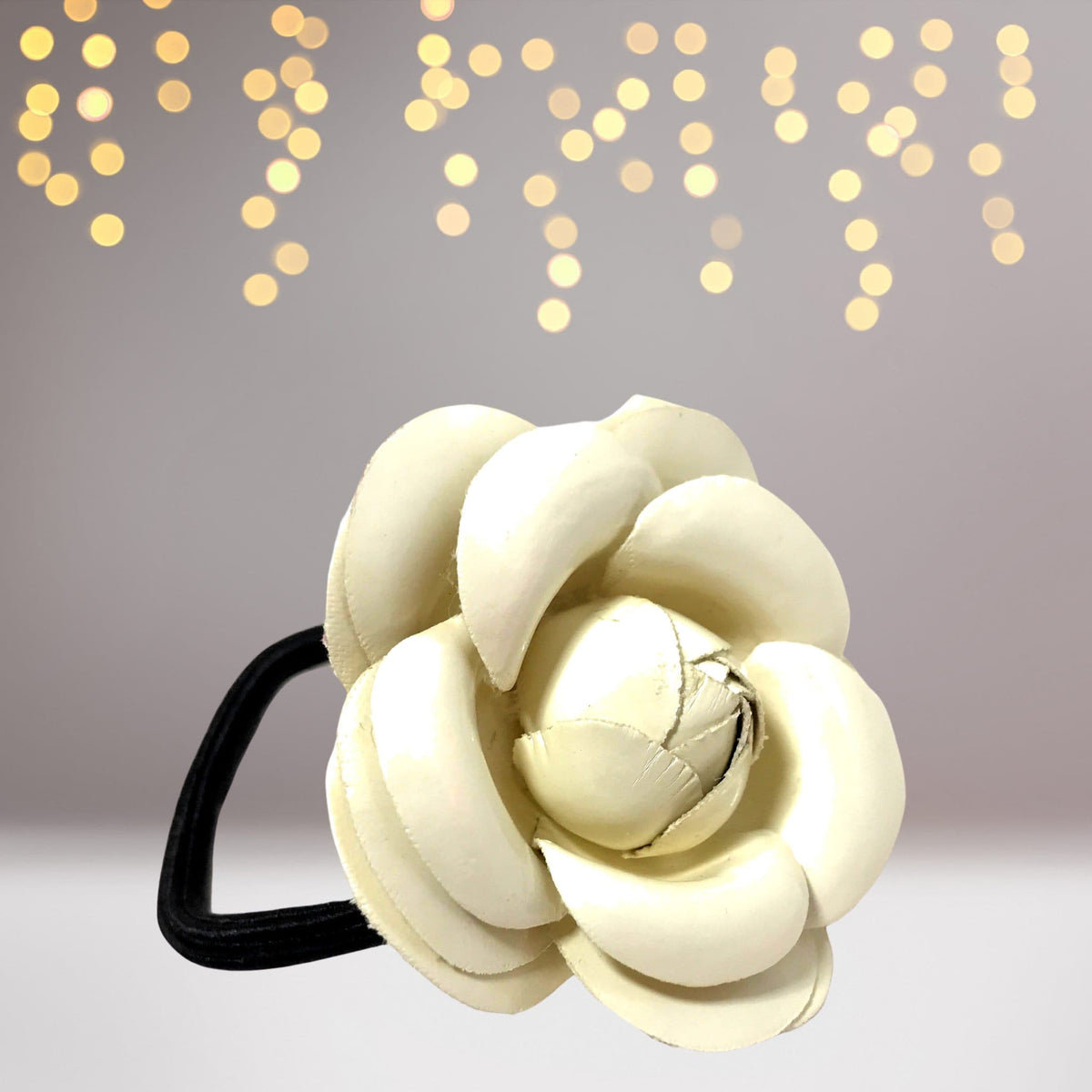Hairband - Shiny Flower Hairband Pony Tail