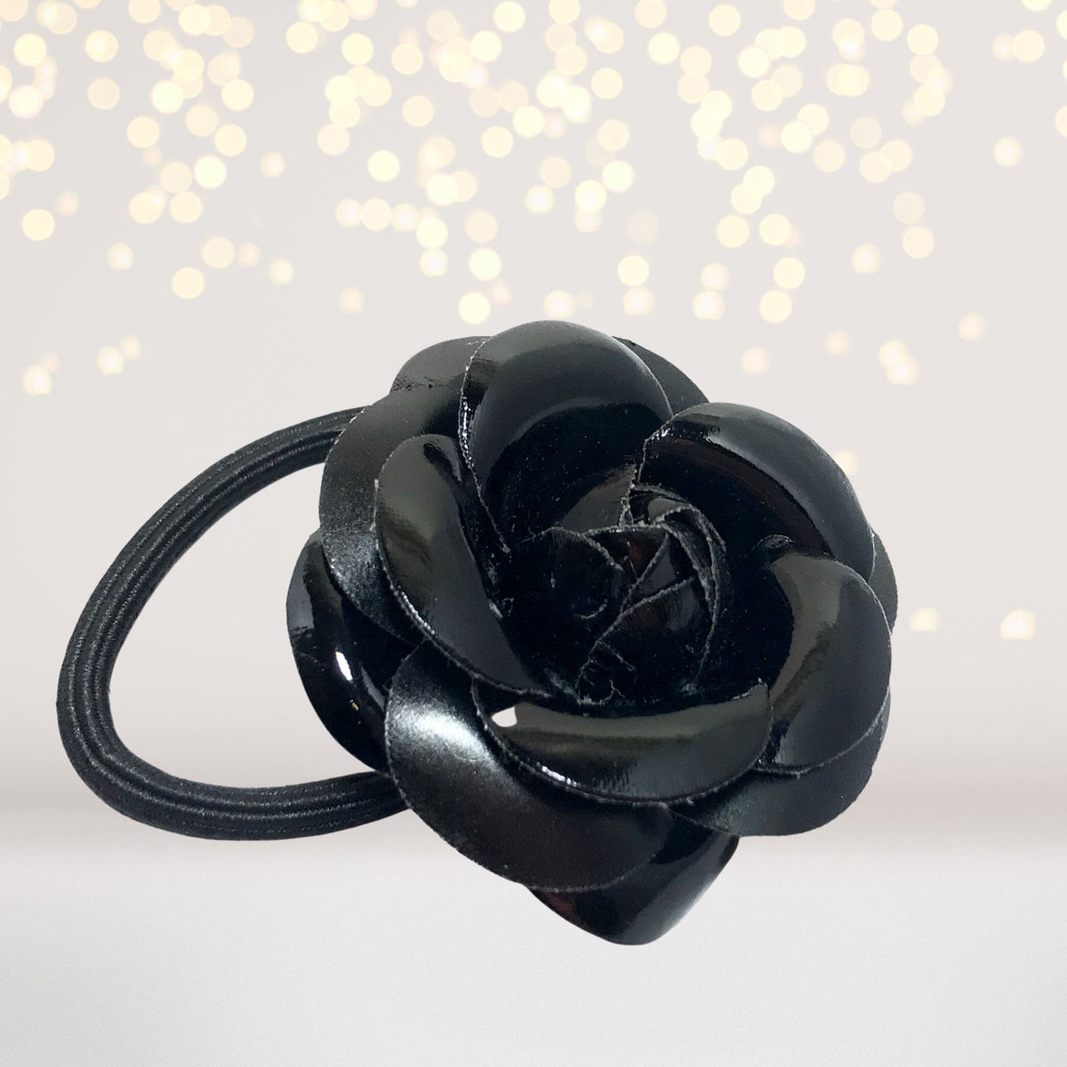 Hairband - Shiny Flower Hairband Pony Tail