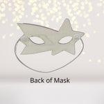 Costume - Shooting Star Rocker Felt Costume Kids Face Mask
