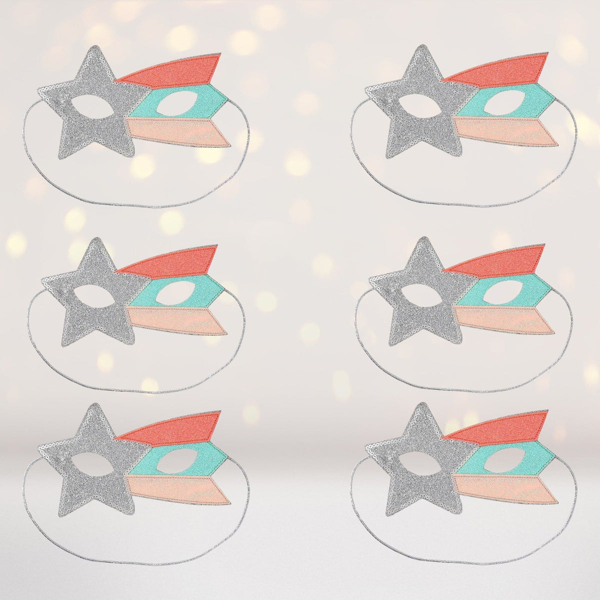Costume - Shooting Star Rocker Felt Costume Kids Face Mask