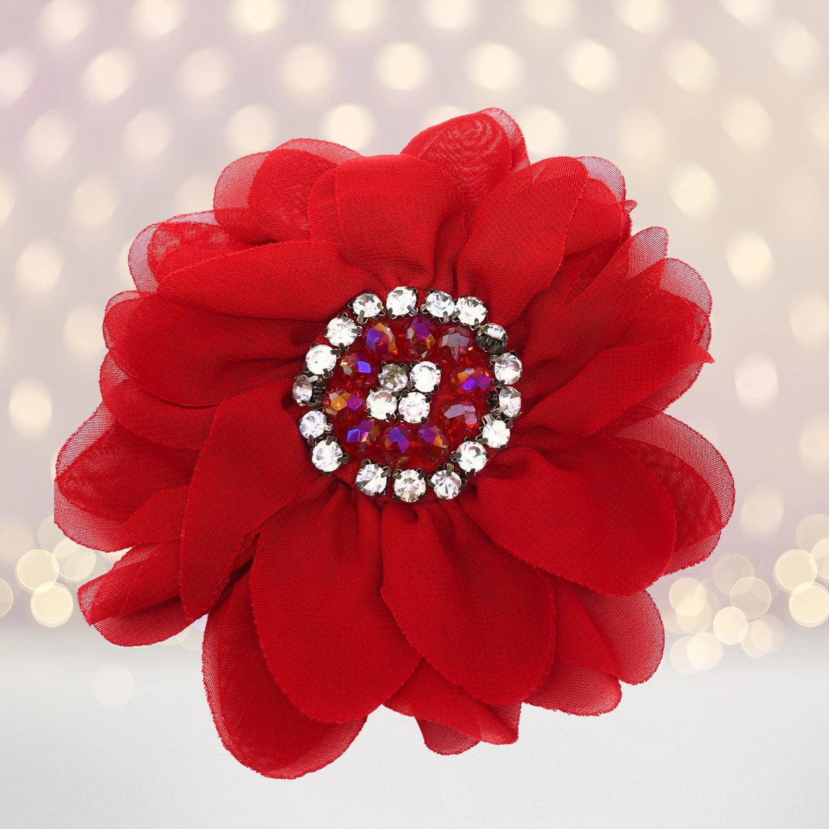 Hair Flower - Simply Elegant Hair Flower And Brooch
