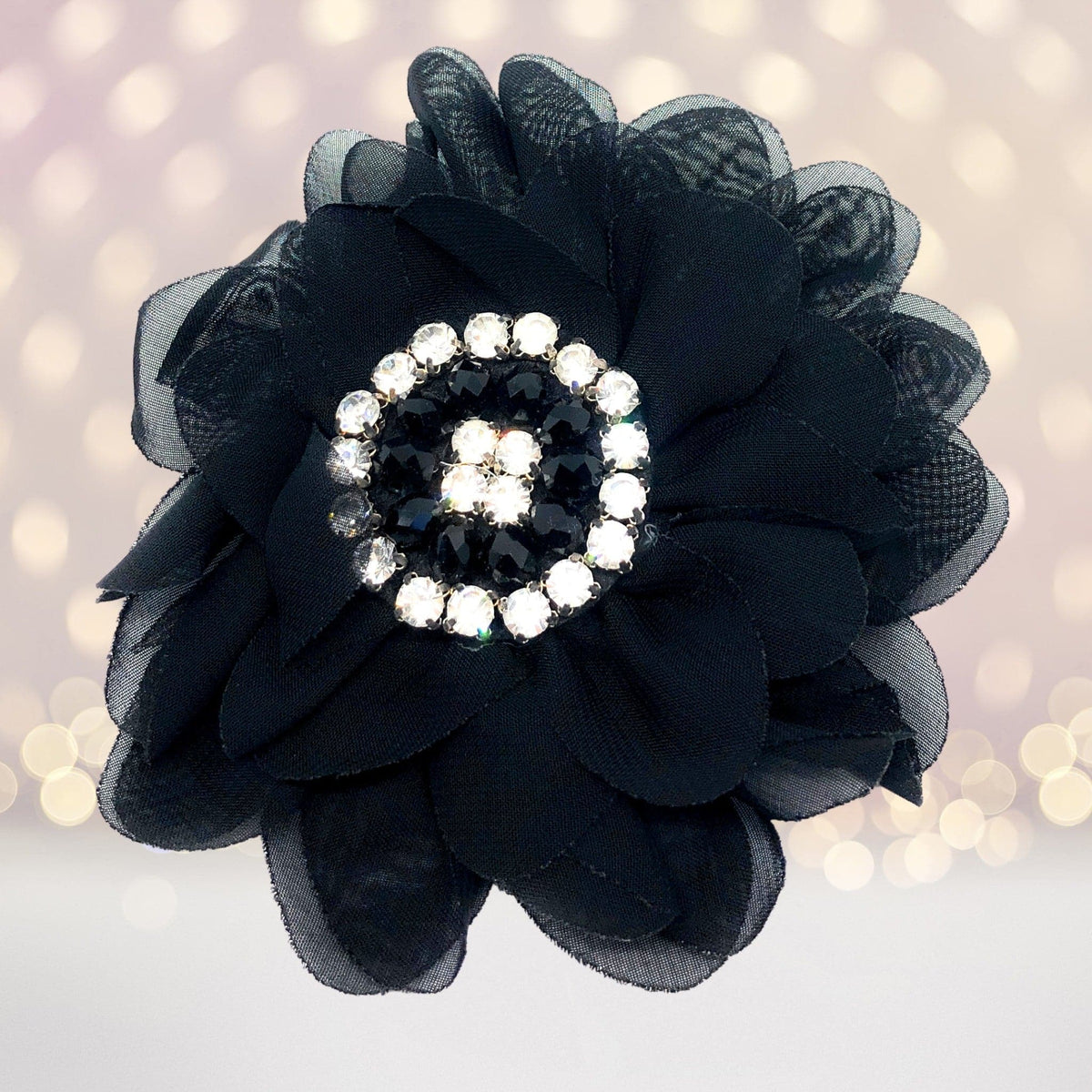 Hair Flower - Simply Elegant Hair Flower And Brooch