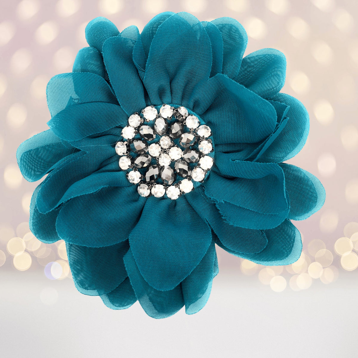 Hair Flower - Simply Elegant Hair Flower And Brooch