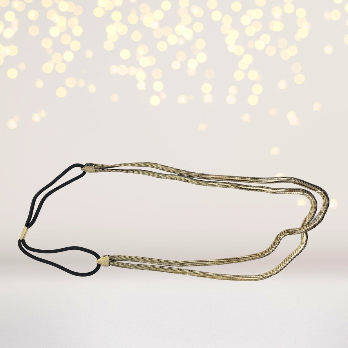 Headband - Slinky Snake Headbands, Cleopatra Headband, Silver And Bronze