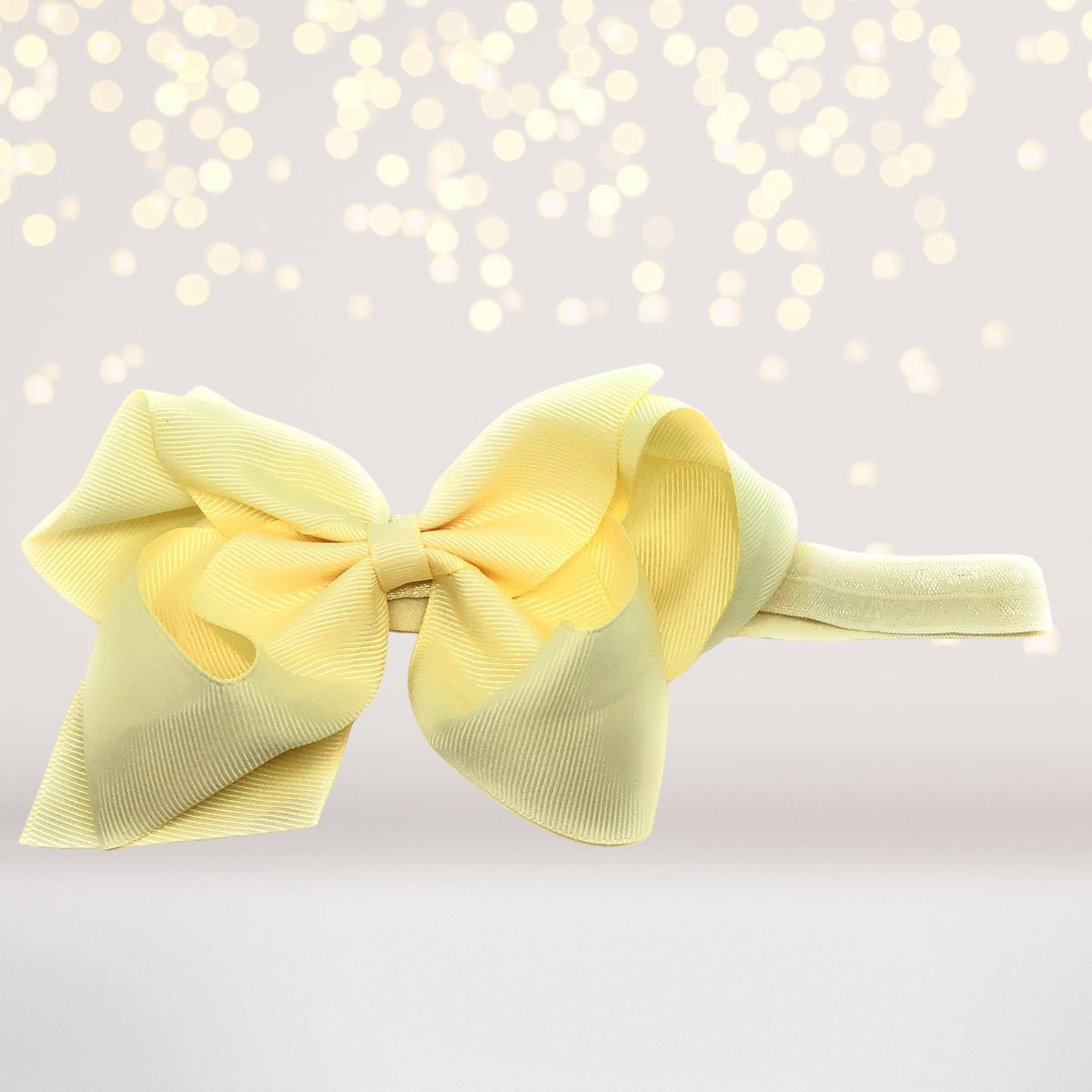 Headband - Soft Elastic Bow Headband, Baby Basic Bow Headband