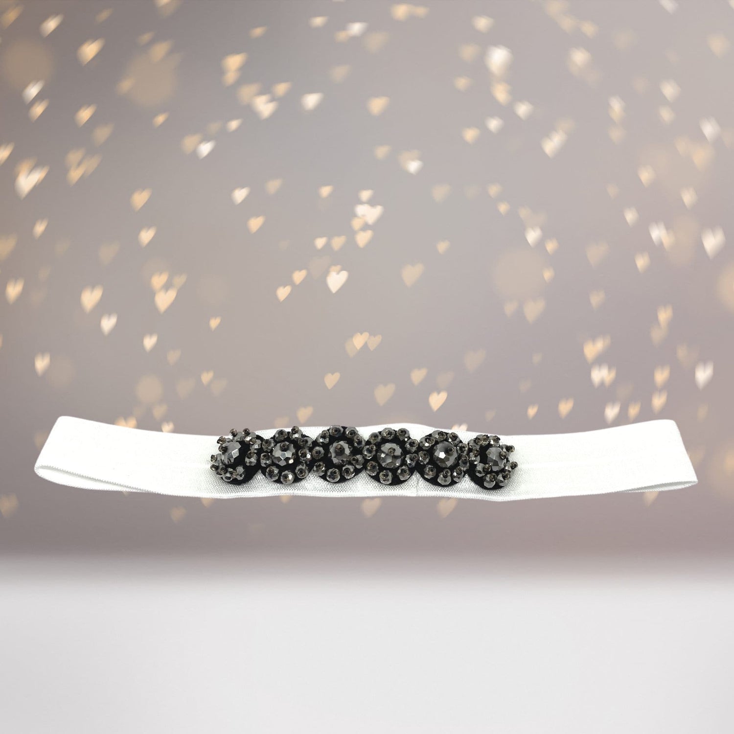 Headband - Soft Elastic Glistening Stones Headband