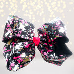 Hair Bow - Splatter Paint, Paint Drip And Rainbow Prism Hair Bows