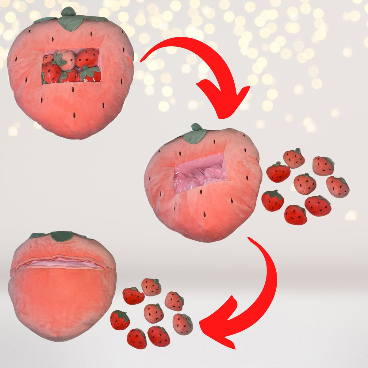 Strawberrry Pillow
