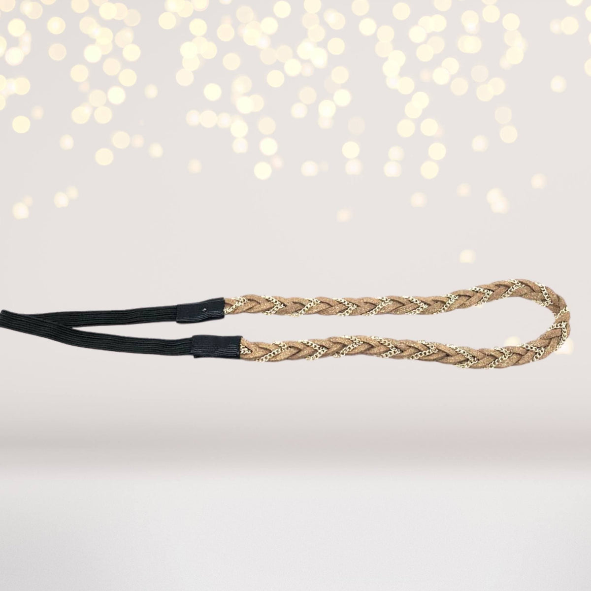 Suede Braided Headband, Braided Suede Bohemian Headband