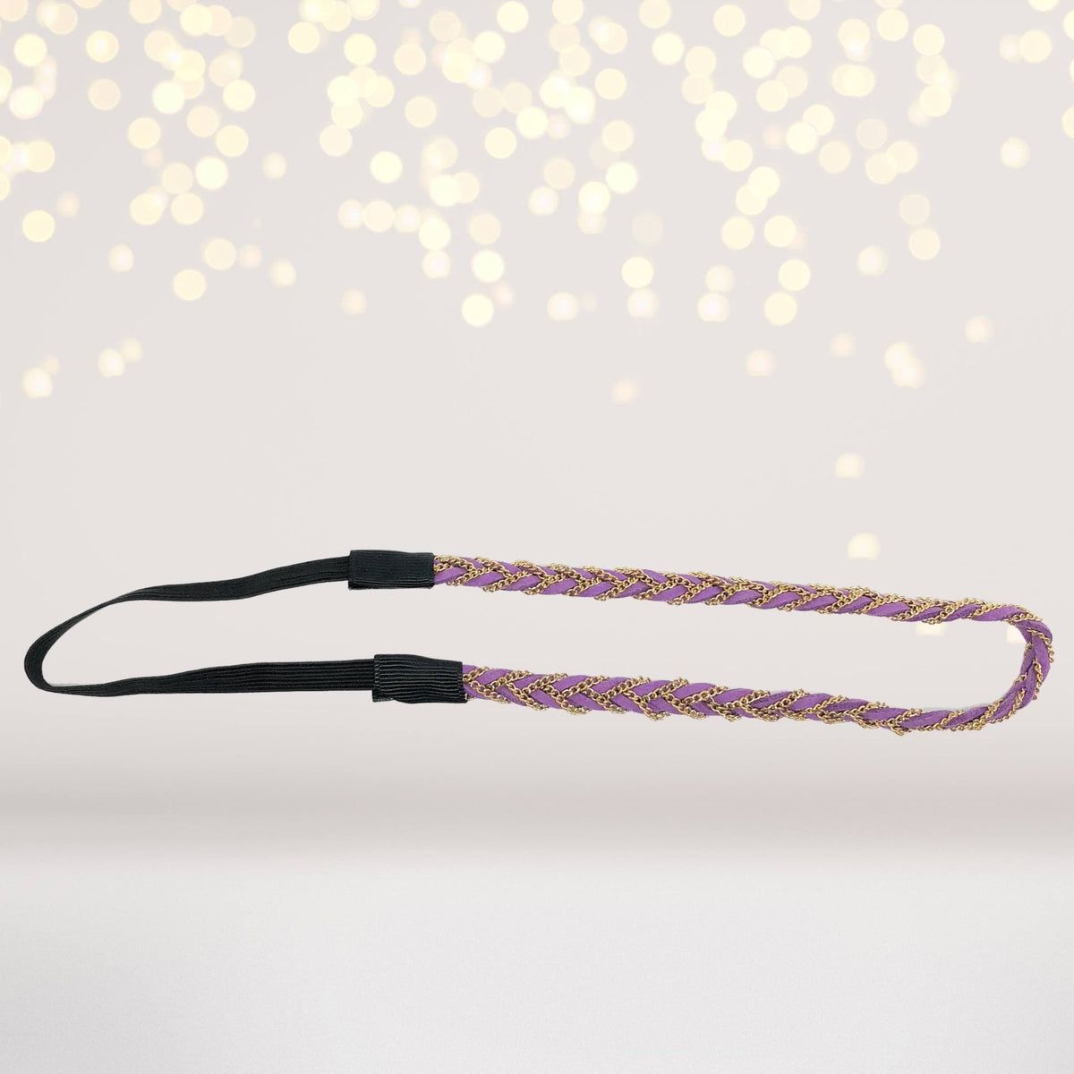 Suede Braided Headband, Braided Suede Bohemian Headband