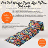 Home & Living - Super Hero Pow Pillow Bed Case, Floor Lounger Holiday Gift For Supers