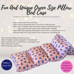 Home & Living - Unicorn Eyelashes Pillow Bed Case, Floor Lounger Holiday Gift For Unicorn Loving Girls