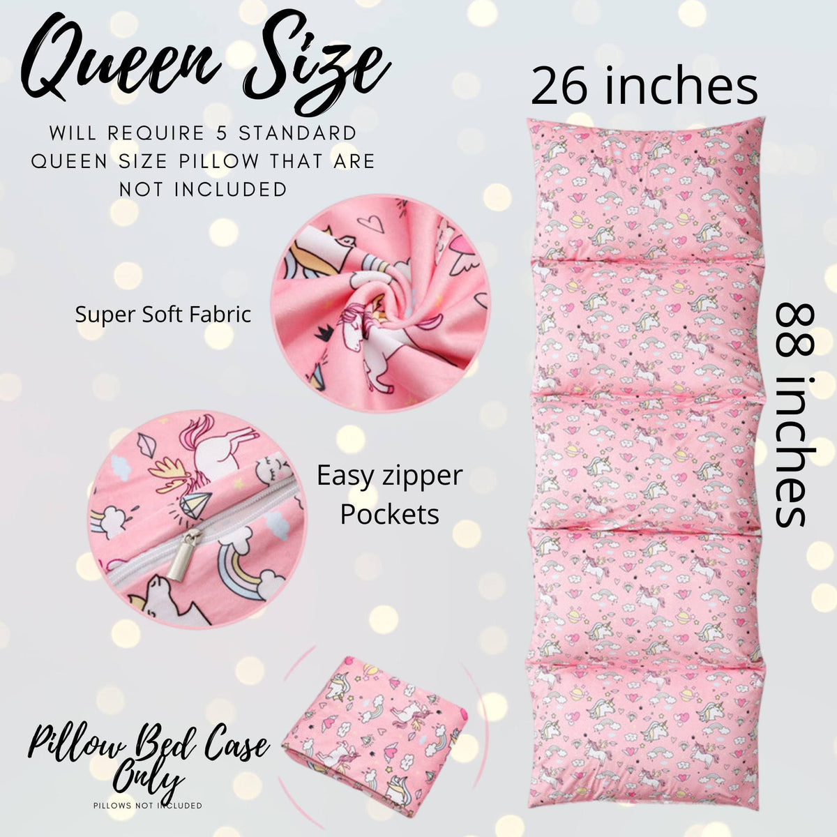 Play Set - Unicorn Tee Pee Play Set, Princess Sleepover Set