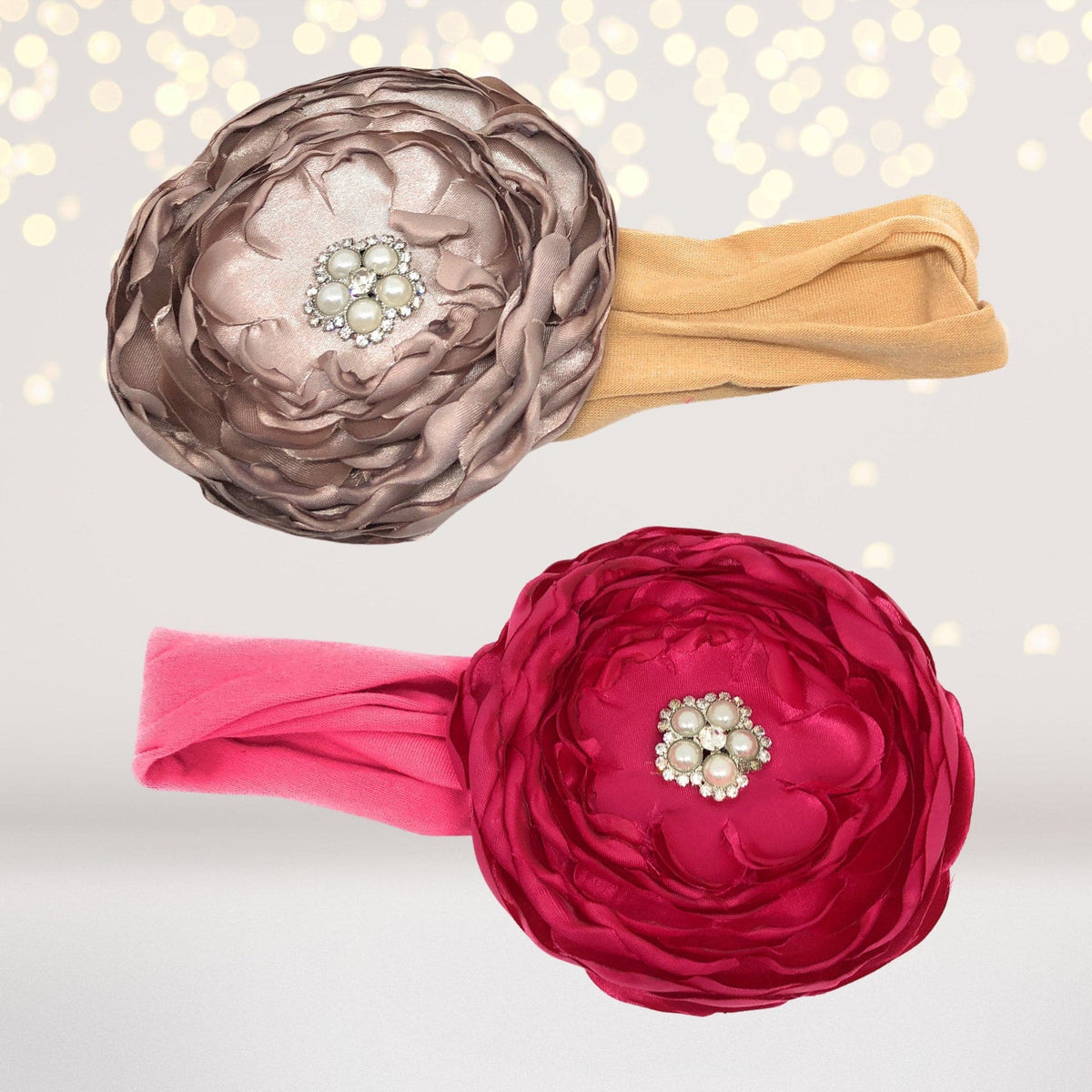 Headband - Vintage Burned Flower Headband