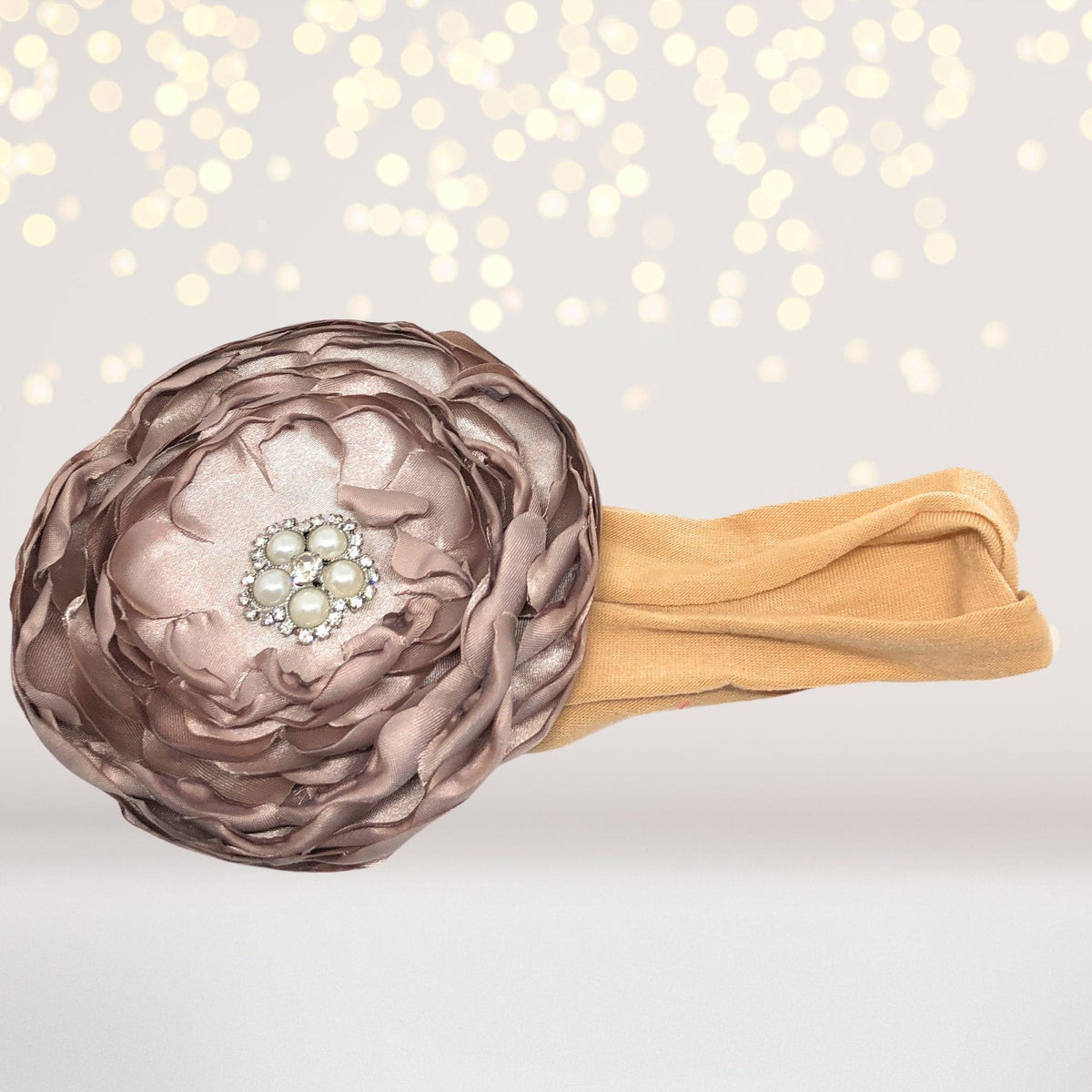 Headband - Vintage Burned Flower Headband