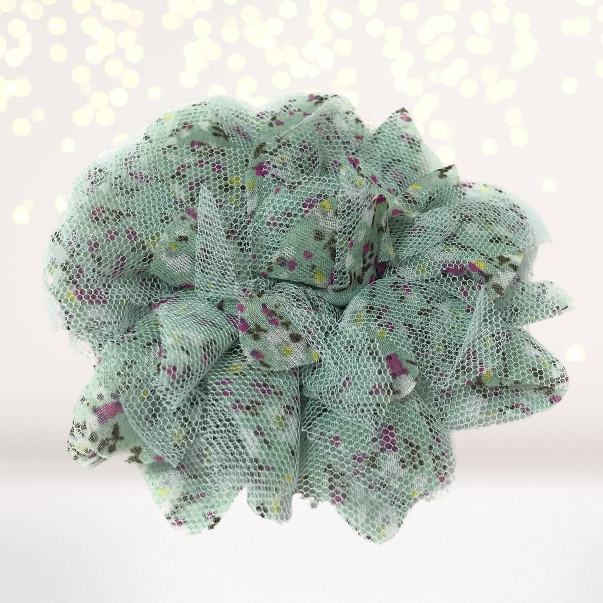 Hair Flower - Vintage Tulle Hair Flower Clips