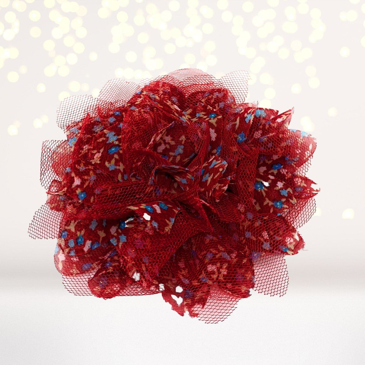Hair Flower - Vintage Tulle Hair Flower Clips