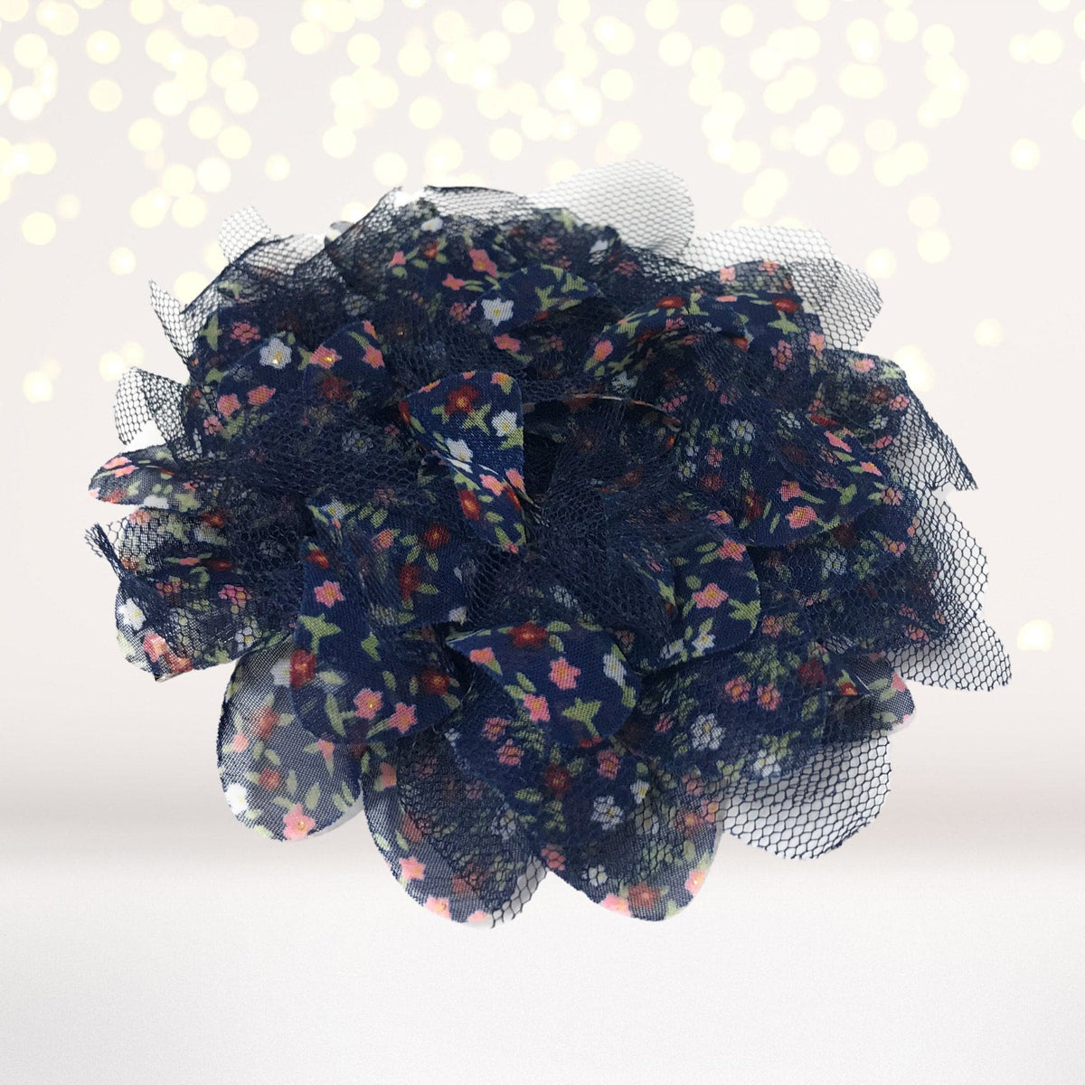 Hair Flower - Vintage Tulle Hair Flower Clips