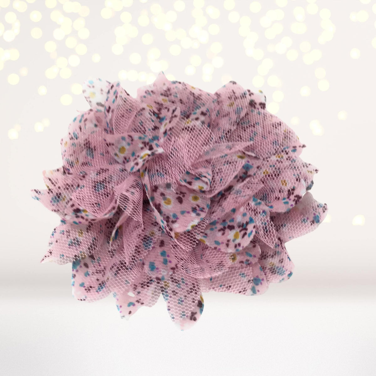 Hair Flower - Vintage Tulle Hair Flower Clips