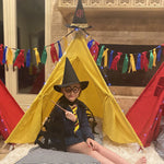 Party Bundle - Wizard Teepee Tent Party Set, Wizard Tee Pee Sleepover Party Set, Wizard Slumber Party Set